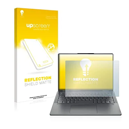 upscreen Entspiegelungs-Schutzfolie für Lenovo Yoga 7i 14" - Schutzfolie für Lenovo Yoga 7i 14" 2-in-1, anti-reflex und schmutzabweisend mit einfacher Reinigung für ein klares Display-Erlebnis.