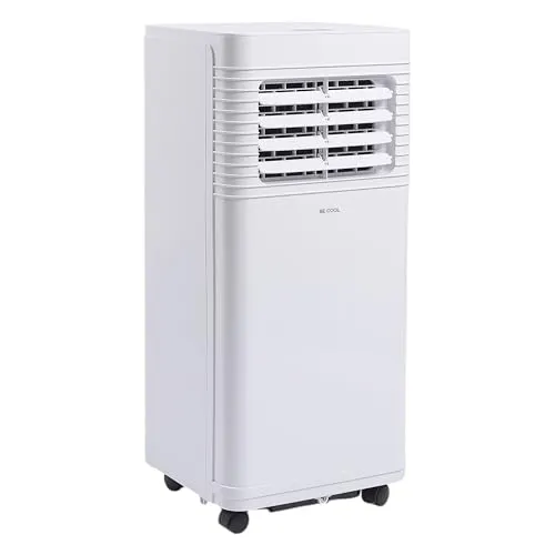 BE COOL Klimagerät 7.000 BTU mit WIFI - Mobiles 3in1 Klimagerät: Kühlen, Entfeuchten und Lüften. Mit praktischer Fernbedienung, LCD-Anzeige und Timer-Funktion für optimalen Komfort. Ideal für schnelle Abkühlung an heißen Tagen.