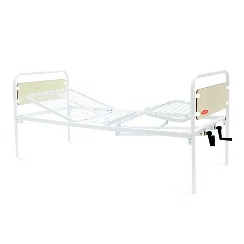 Moretti Orthopädisches Doppelbett mit 2 Griffen - Bequemes orthopädisches Doppelbett mit praktischen Griffen, ideal für längere Aufenthalte und optimale Unterstützung. Perfekt für Pflegeeinrichtungen.