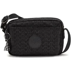 Kipling Damen Abanu Crossbody Taschen Einheitsgröße, Schwarz - Signature Emb - Größe: One Size