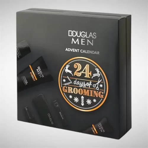 DOUGLAS Collection Beauty Adventskalender 2024 Man - 24 Pflegeprodukte für den Herren, ideal als Weihnachtsgeschenk mit Extra Geschenk