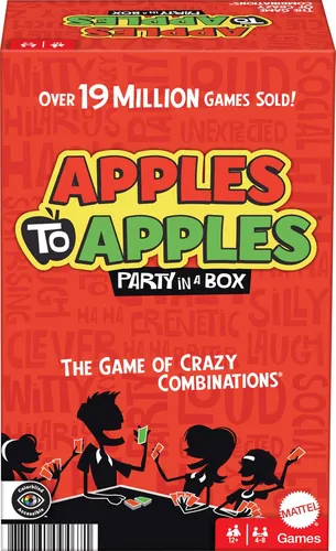 Mattel Games Apples to Apples Game of Comparisons for Parties & Fami (US IMPORT)