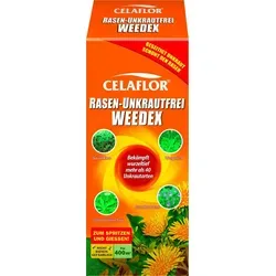Celaflor Unkrautbekämpfungsmittel Rasen-Unkrautfrei Weedex - 400 ml, effektive Rasenpflege gegen Unkraut, ideal für Gartenliebhaber