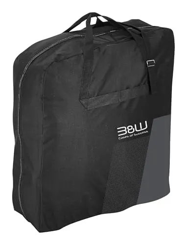 B&W Fahrradtasche foldon bag für Brompton Bikes - Fahrradtasche für Brompton und Falträder, aus strapazierfähigem Polyester, inklusive Schultergurt für hohen Tragekomfort und optimale Passform zu foldon case und box.