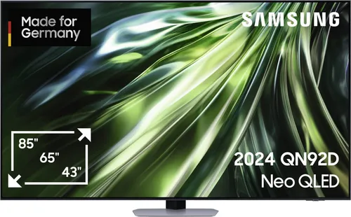 Samsung GQ75QN92 - 75 Zoll QLED Fernseher mit Galaxy S24 FE geschenkt! - Fernseher mit 75 Zoll QLED Technologie, 4K Auflösung und als besonderes Angebot erhalten Sie das Galaxy S24 FE gratis dazu!