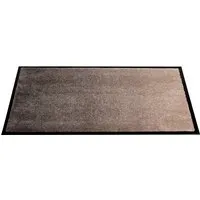 Schöner Wohnen Kollektion Fußmatte - Rutschfeste Sauberlaufmatte 67 x 100 cm in Beige/Taupe - Teppiche Gegend - Pflegeleicht und waschbar bei 30°C, ideal für Eingangsbereiche und schützt Böden zuverlässig vor Schmutz und Nässe.