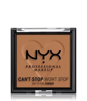 NYX Professional Makeup Can't Stop Won't Stop Mattifying Powder Kompaktpuder 6 g Nr. 08 - Mocha