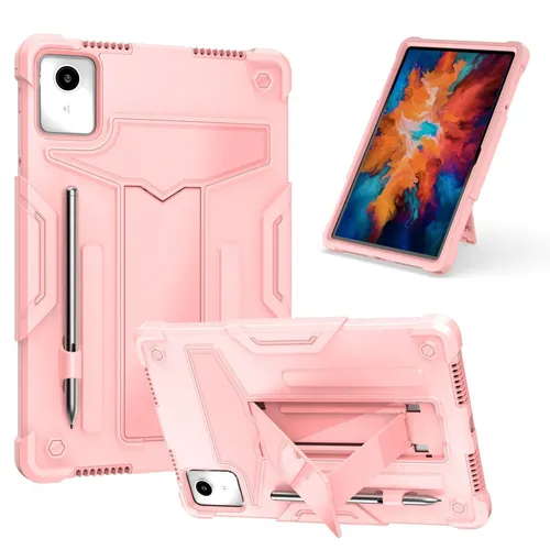 Für Lenovo Tab M11 Silikon Hybrid Tablet Tasche Robot Design mit T - Halterung