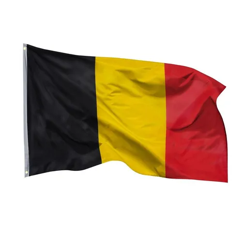 PHENO FLAGS Flagge Belgien 90 x 150 cm – Hissflagge mit Messingösen - Die belgische Nationalflagge ist ideal für Feste und Sportevents. Mit stabilen Messingösen ausgestattet, lässt sie sich einfach hissen. Wetterfest und reißfest – die perfekte Dekoration für Balkon und Garten.