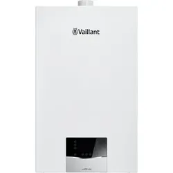 Vaillant ecoTEC plus VCI 20/26 CS/1-5 Brennwerttherme mit Warmwasserspeicher - Effiziente Gas-Wandheiztherme für Einfamilienhäuser. Mit integriertem 20-Liter-Schichtladespeicher für hohen Warmwasserkomfort und intuitiver Bedienung über Touch-Display.
