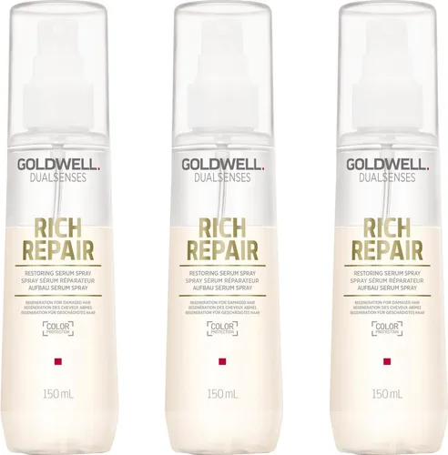 Dualsenses Rich Repair Restoring Serum Spray 3x150 ml
