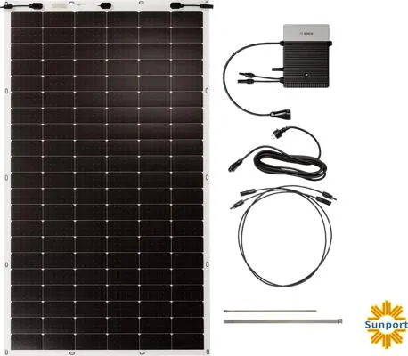 Bosch Solar 4000 P 600 W Balkonkraftwerk - Ultraleichtes PV-Modul - Monokristalline Solarmodule: Mit einem Gewicht unter 6 kg sind die Bosch Module bis zu 70 % leichter als herkömmliche, bieten hohe Effizienz und einfache Selbstmontage bis 22 m.