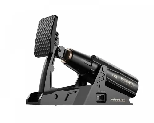 Moza Racing mBooster Active Pedal - Realistisches Force Feedback für Sim Racing - VR Gaming Zubehör mit dynamischem Force Feedback und präziser Kontrolle für ein immersives Fahrerlebnis. Kompatibel mit CRP2 Pedalen.