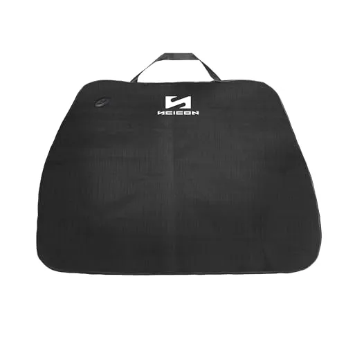 Scicon Travel Basic Fahrradtasche für Rennräder, für Auto- und Zugtransport, 112×88×85 cm, Schwarz, 2.9 kg