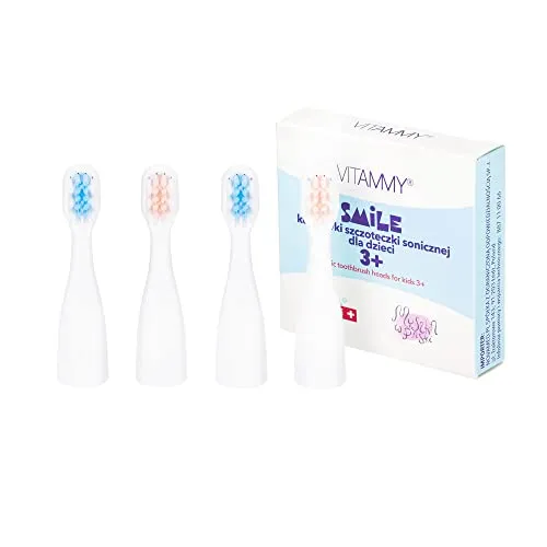 VITAMMY SMILE MiniMini+ Kinder-Sonnenbürsten, 4 Stück