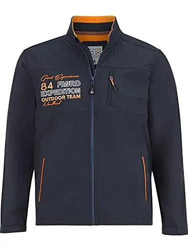 Jan Vanderstorm Herren Softshelljacke Teemu dunkelblau 2XL (XXL) - 62