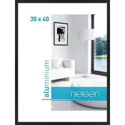 nielsen Bilderrahmen Metallrahmen C2 30x40 cm struktur schwarz 63053 - Einzelrahmen aus hochwertigem Metall, ideal für stilvolle Präsentation Ihrer besten Bilder, elegant in struktur schwarz.