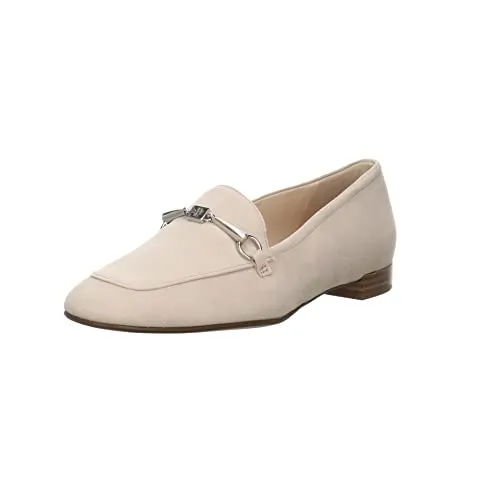 Högl Veloursleder Slipper mit Metall-Applikation - Hochwertiger Slipper aus Veloursleder, ausgestattet mit eleganter Metall-Applikation – der perfekte Begleiter für stilvolle Anlässe.