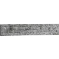 Betonzaun-Platte Romania 200 x 38,5 cm - Sichtschutzzäune aus langlebigem Beton, ideal für Garten und Terrasse. Mit natürlichem Aussehen, einfache Montage und individuelle Gestaltung durch verschiedene Motive.