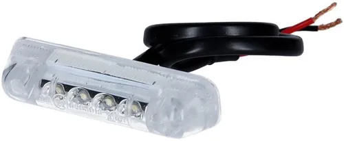 Jokon PL 24-2 LED-Begrenzungsleuchte 12V, weiß - Kompakte LED-Begrenzungsleuchte für Kfz-Beleuchtung, geeignet für horizontalen und vertikalen Anbau. Zuverlässige Sichtbarkeit bei Tag und Nacht.