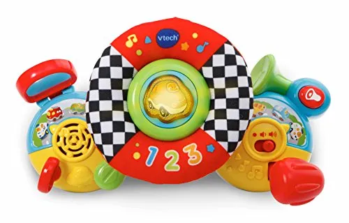 Vtech Baby 80-192504 - TUT TUT Flitzer - Lernlenkrad, Kleinkindspielzeug