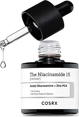 COSRX Niacinamide 15% Gesichtsserum – Verkleinert Poren & Beruhigt Rötungen - Wirksames Gesichtsserum mit 15% Niacinamid zur Verfeinerung von Poren und Verbesserung des Hautbildes. Ideal für eine glatte, strahlende Haut. Für alle Hauttypen geeignet.