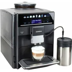 SIEMENS Kaffeevollautomat EQ6 plus s400 TE654509DE - Kaffeevollautomaten mit Doppeltassenfunktion und hochwertigem Keramikmahlwerk, für perfekten Kaffeegenuss und einfache Reinigung dank AutoMilk Clean.