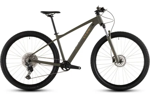 Cube Aim SLX 2026 - dustolive ́n ́gold - 56cm | 29 Zoll - Robustes Mountainbike für Abenteuerlustige, ideal für anspruchsvolle Trails und komfortable Fahrten.
