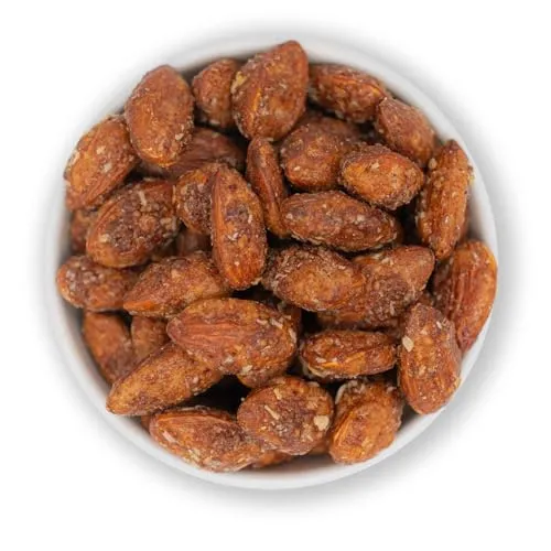 Frucht - Geröstete Mandeln mit Zimt und Kokos, 250g, Neue Ernte, Ganze Mandeln verfeinert mit edlem Zimt und Kokos 1001