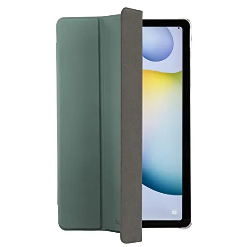 Hama Fold Clear Bookcase Samsung Galaxy Tab S6 Lite Grün, Transparent Tablet Tasche, modellspezifis