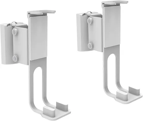 PureMounts® Lautsprecher-Halterung für Sonos One, One SL & Play:1 - weiß - Lautsprecherwandhalterungen mit robuster Konstruktion für ein optimales Klangerlebnis und einfache Montage. Inklusive intelligentem Kabelmanagement für ein sauberes Zuhause.