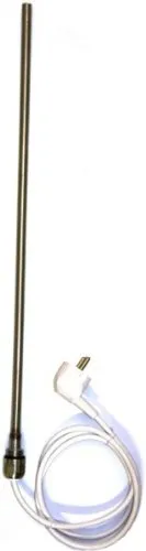 Heizstab aus Edelstahl 24 cm für Badheizkörper 300 Watt (Szagato) (Heizpatrone Elektroheizstab Heizelement)