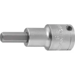 HOLEX 6-kant-Schraubendreher-Einsatz 1/2" 8 mm (4 Stück) - Praktische 4er-Packung 6-kant-Schraubendreher-Einsätze für vielseitigen Einsatz. Ideal für präzises Arbeiten mit Werkzeugen.