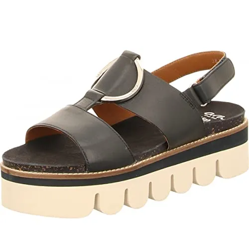 Ara Damen Florenz Sandale, Blau, 39 EU