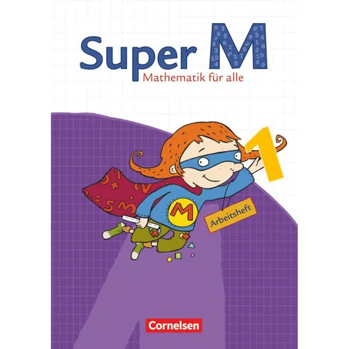 Cornelsen Super M 1. Schuljahr. Arbeitsheft. Ost (Deutsch, Gudrun Hütten, Christine Strauss-Ehret, Ursula Manten, Ulrike Braun, Gabriele Viseneber, 2009) (7536915)