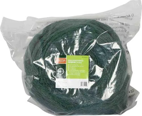 Siena Garden 25300-2-36 Vogelschutznetz 8x8m - Profi-Qualität - Netze & Laubschutz - Schützt Saatbeete und Pflanzen vor Vogelfraß, UV-stabilisiert und mehrjährig verwendbar, ideal für Gartenliebhaber.