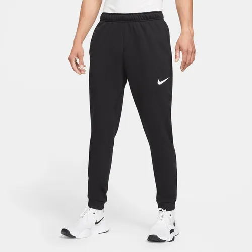 Nike DRI-FIT Tapered Trainingshose für Herren, schwarz - Trainingshose aus atmungsaktivem Material für optimalen Komfort beim Fitness, mit elastischem Bund für perfekten Sitz.