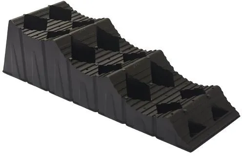 Milenco MGI Auffahrkeile Level T3 Maxi, 2er-Set - Robuste Auffahrkeile für sicheres Anheben von Fahrzeugen, ideal für Wohnmobile und Anhänger, erleichtern das Parken auf unebenem Gelände.