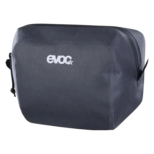 EVOC Torso Protector Pin Pack WP 1,5L, black - Fahrradrucksäcke mit Fidlock-Magnetschnallen für müheloses Anbringen, wasserdicht und ideal für Trail-Utensilien wie Handy und Snacks.
