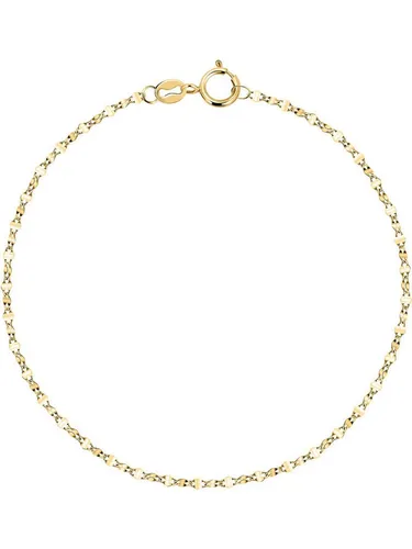 CHRIST Goldarmband Damen-Armband, modern in Weißgold - Goldarmband aus 375er Gelbgold und Weißgold, poliert und rhodiniert. Inklusive Geschenkverpackung, ideal als elegantes Geschenk für besondere Anlässe.