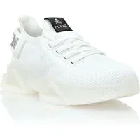 Runner Sneaker Iconic Plein - Unisex-Slipper aus Techno-Mesh mit schnellem Schnürverschluss und rutschsicherer Gummisohle. Ideal für stilvolle Auftritte und hohen Tragekomfort. Perfekt für jeden Anlass.