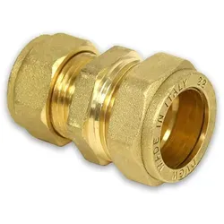 Messing-Klemmverschraubung für Kupferrohre – Reduzierte Kupplung 10-8 mm - Robuste Messing-Klemmverschraubung für Kupferrohre, ideal für stabile Verbindungen. Erhältlich in verschiedenen Varianten, perfekt für professionelle Anwendungen.