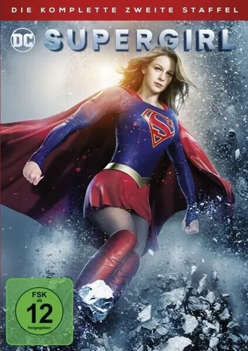 SUPERGIRL: STAFFEL 2 - MELISSA BENOIST,MEHCAD BROOKS,CHYLER LEIGH 5 DVD NEU