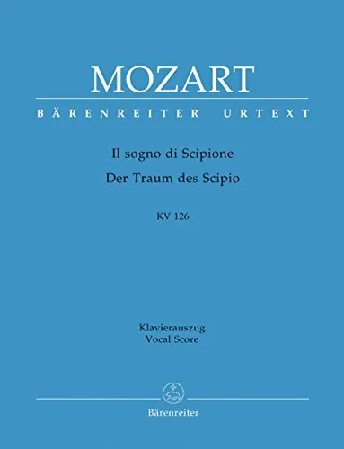 Il Sogno Di Scipione - Der Traum Des Scipio - Vocal and Piano - Book
