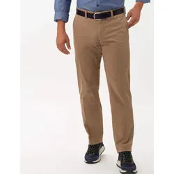EUREX by BRAX Chinohose Jim (50-1900) - Beige (56) - Wanderhosen mit 97% Baumwolle und 3% Elasthan für besten Tragekomfort, ideal für aktive Tage in der Natur.