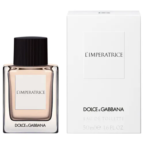 Dolce&Gabbana L'Imperatrice Eau de Toilette 50 ml - Damendüfte mit exotischen Früchten und Moschus - der glamouröse Duft für starke Persönlichkeiten, inspiriert von Topmodel Naomi Campbell.