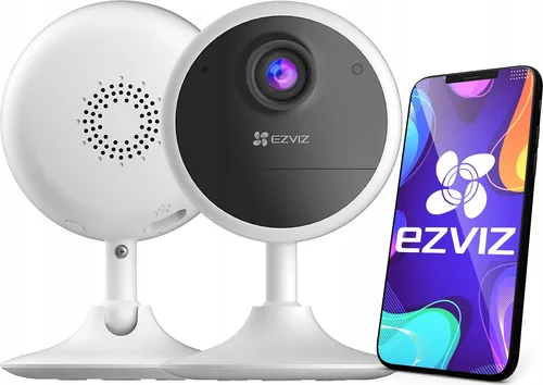 EZVIZ CB1 FullHD Kamera mit Nachtsicht und Zwei-Wege-Audio - Überwachungskamera mit FullHD 1080p, Nachtsicht bis 5m und Zwei-Wege-Audio für sichere Kommunikation. Kompakt und kabellos für einfache Installation überall.