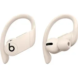 Beats Power Pro Kabellose Kopfhörer Silber - Sportkopfhörer mit Apple H1 Chip, 9 Stunden Wiedergabe und schweißresistentem Design für maximale Bewegungsfreiheit beim Training.