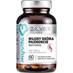 SILBER Haare, Haut, Nägel - Beauty Complex 60 Kapseln. MyVita