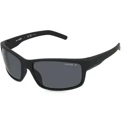 Arnette 0AN4202 FASTBALL Herren-Sonnenbrille Vollrand Eckig Kunststoff-Gestell, schwarz